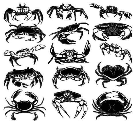 Crab Outline DXF File for CNC .
